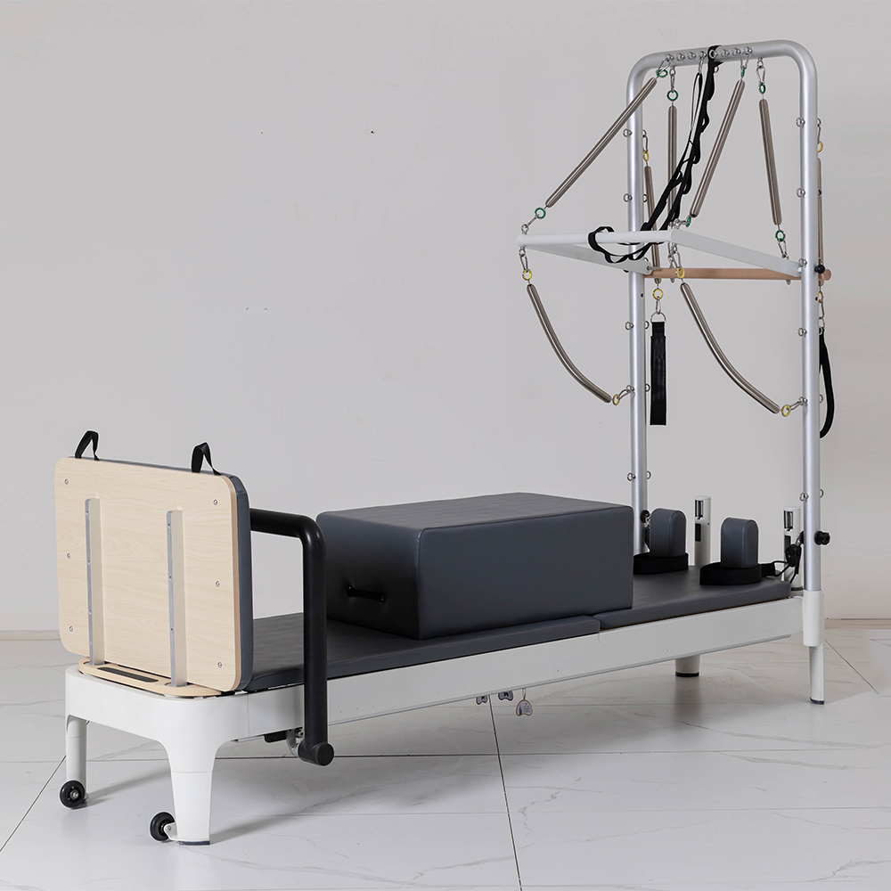 New Materia Aluminum Half Trapeze Reformer of Pilates Studio