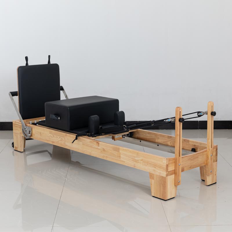 Oak Wood Pilates Reformer Standard Model